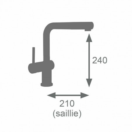 Mixer Tap Edouard Rousseau SQUARE