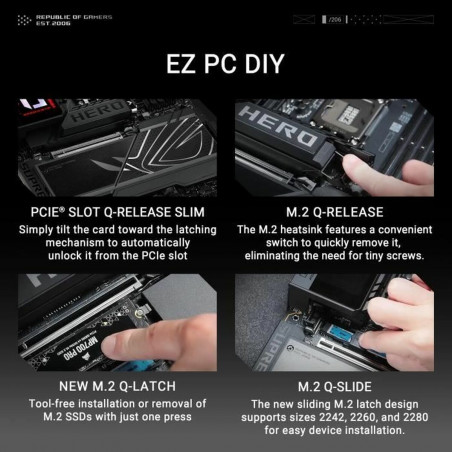 Placa Mãe Asus MAXIMUS Z890 HERO LGA 1851