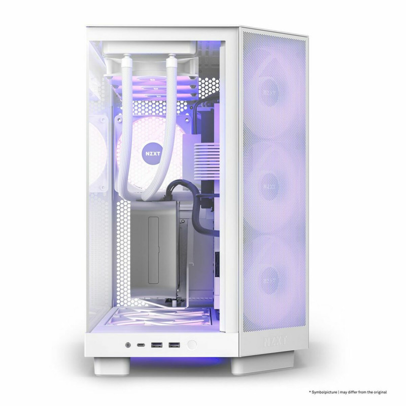 Boîtier ATX semi-tour NZXT CC-H61FW-R1 Blanc