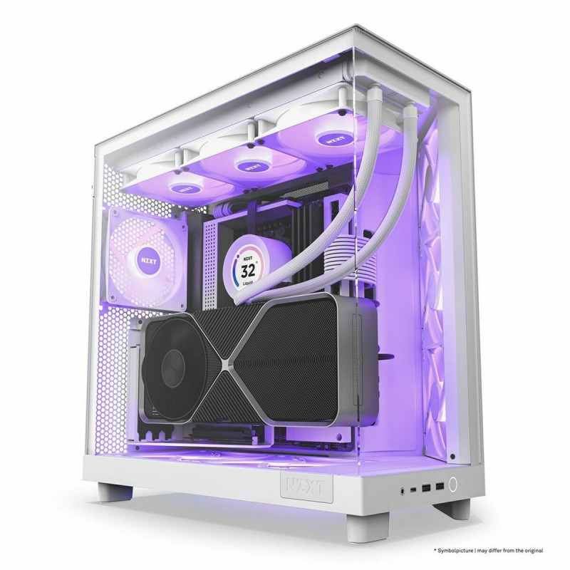 Caixa Semitorre ATX NZXT CC-H61FW-R1 Branco