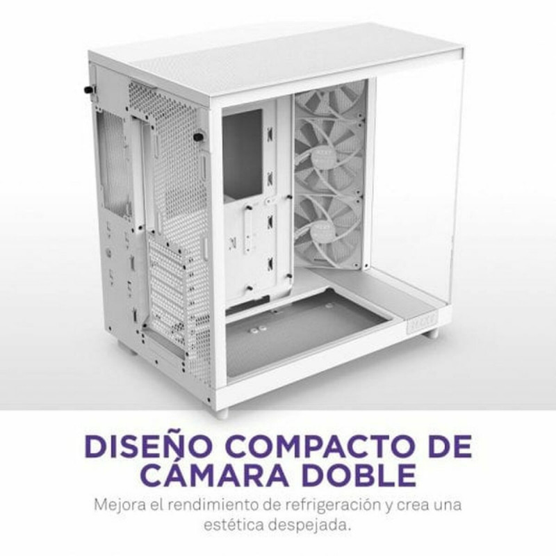 Case computer desktop ATX NZXT CC-H61FW-R1 Bianco