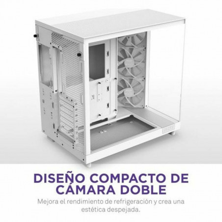 Case computer desktop ATX NZXT CC-H61FW-R1 Bianco