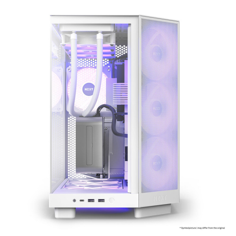 Caixa Semitorre ATX NZXT CC-H61FW-R1 Branco