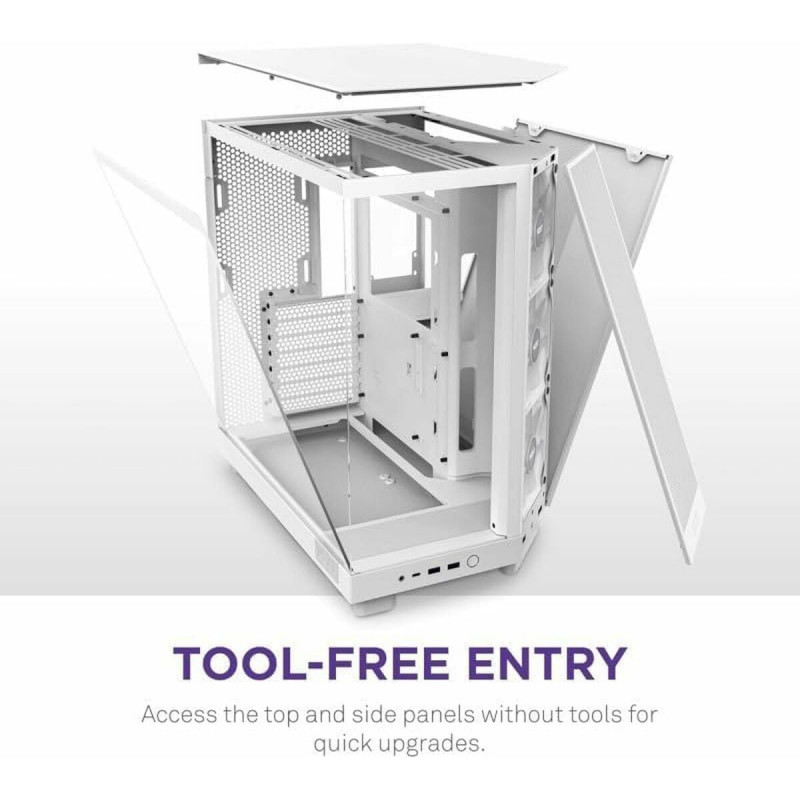 Caixa Semitorre ATX NZXT CC-H61FW-R1 Branco