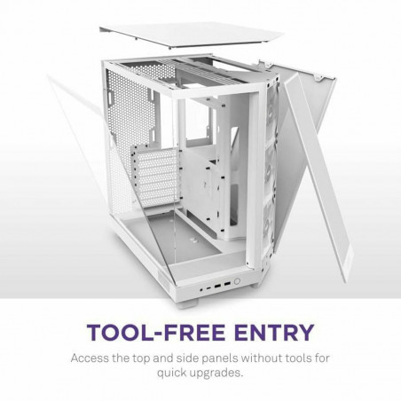 Boîtier ATX semi-tour NZXT CC-H61FW-R1 Blanc