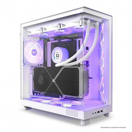 Boîtier ATX semi-tour NZXT CC-H61FW-R1 Blanc