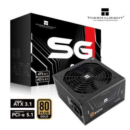 Stromquelle Thermalright SG850 850 W 130 W 80 Plus Gold