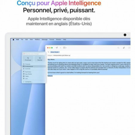Tout en Un Apple iMac 23,5" M4 16 GB RAM 256 GB SSD