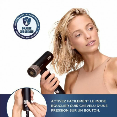 Secador de Cabelo Shark Preto