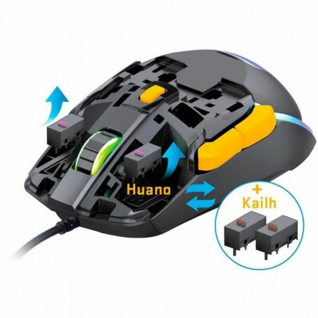 Souris Yenkee MARKSMAN YMS 3600YW Noir 3600 DPI