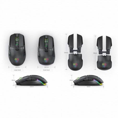 Mouse Yenkee MARKSMAN YMS 3600YW Nero 3600 DPI