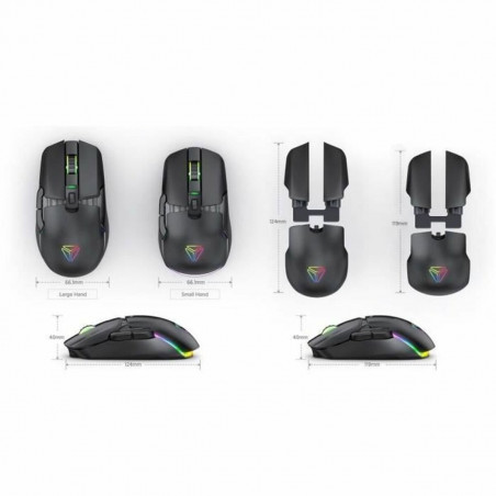 Mouse Yenkee MARKSMAN - YMS 3600BK Schwarz 3600 DPI
