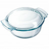 Casseruola con coperchio in vetro Pyrex 118A000/5043 Trasparente Vetro