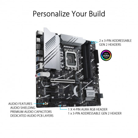 Carte Mère Asus PRIME Z790M-PLUS LGA 1700