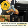 Friggitrice ad Aria Cuisinart AFD10XBLE Nero 2400 W 10,4 L
