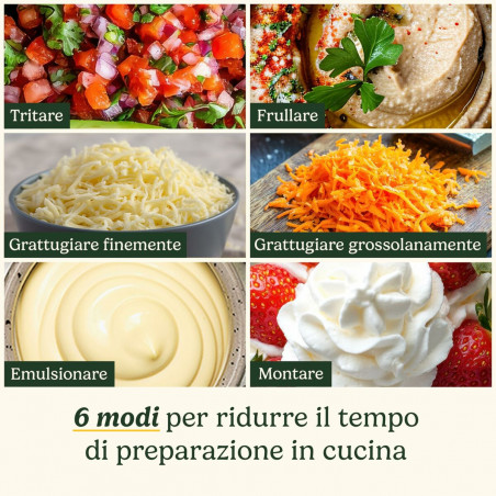 Tritatutto Cuisinart Argentato