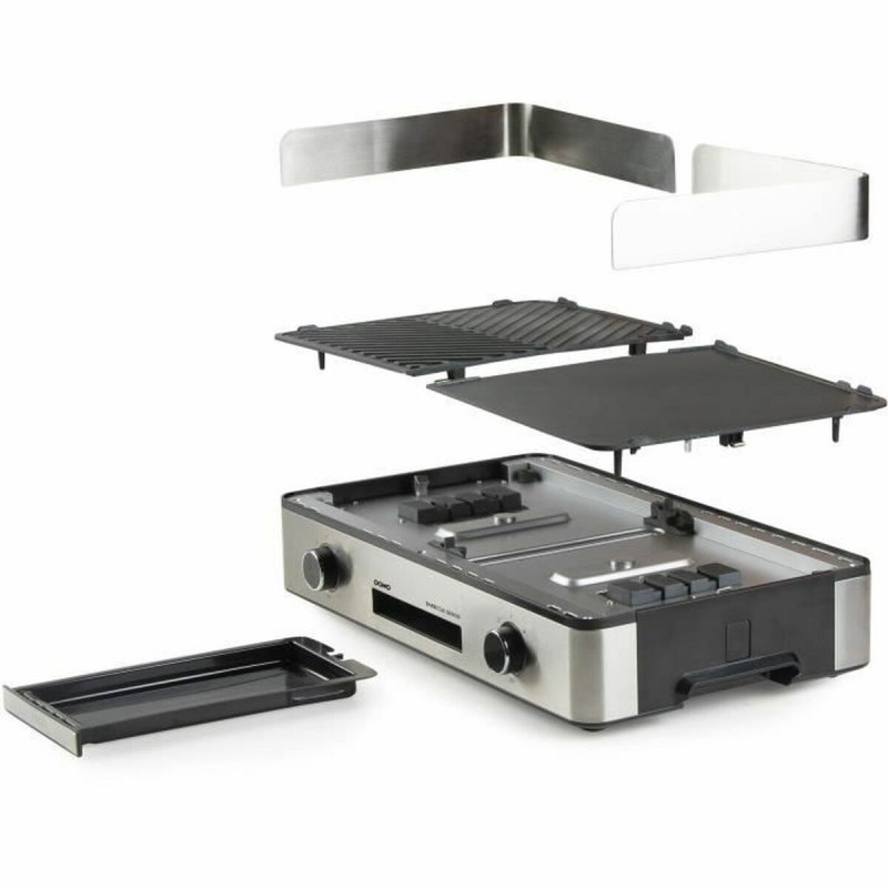 Grillpfanne DOMO Schwarz 2200 W