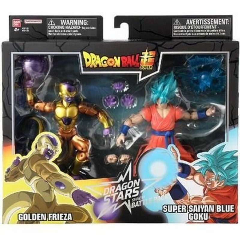 Action Figures Dragon Ball Super Dragon Stars: Golden Frieza vs Super Saiyan Blue Goku 17 cm