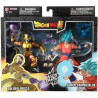 Figuras de Ação Dragon Ball Super Dragon Stars: Golden Frieza vs Super Saiyan Blue Goku 17 cm