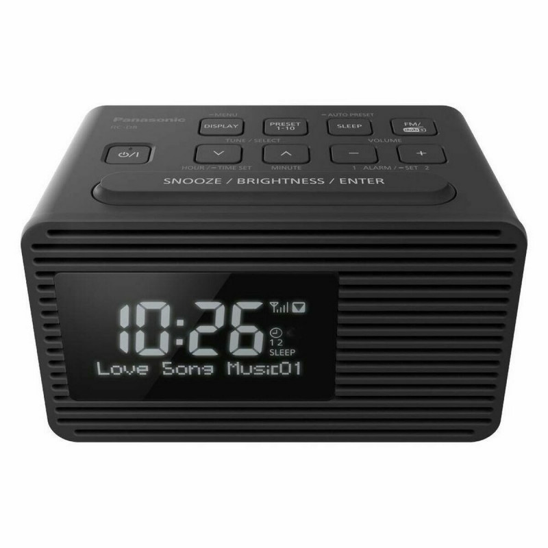 Radio Sveglia Panasonic RC-D8EG-K Nero
