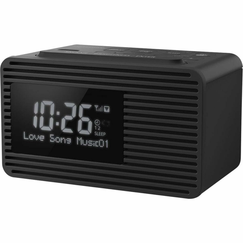 Rádio Despertador Panasonic RC-D8EG-K Preto