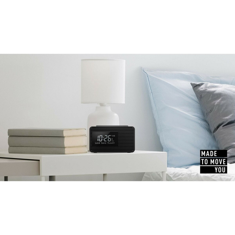 Rádio Despertador Panasonic RC-D8EG-K Preto