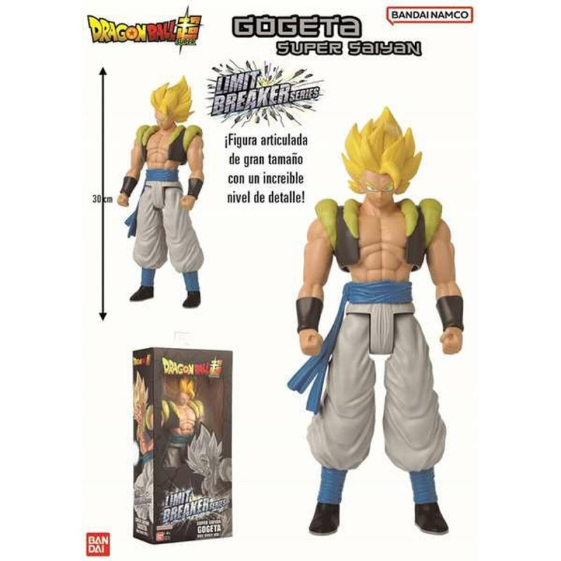 Figurine d’action Bandai Limit Breaker Series Super Saiyan Gogeta 30 cm 34 x 8 x 16 cm PVC