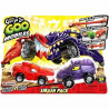 Set veicoli Moose Toys GOO MOBILES - BLAZAGON VS TREADS SHREDZ Rosso