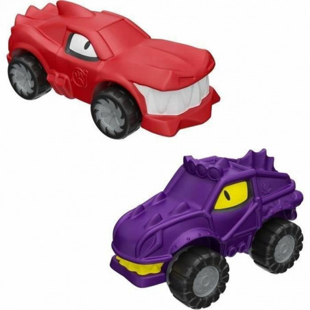 Set veicoli Moose Toys GOO MOBILES - BLAZAGON VS TREADS SHREDZ Rosso