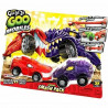 Set de voitures Moose Toys GOO MOBILES - BLAZAGON VS TREADS SHREDZ Rouge
