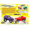 Set veicoli Moose Toys GOO MOBILES - BLAZAGON VS TREADS SHREDZ Rosso