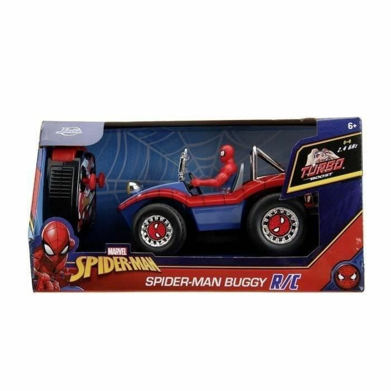 Macchinina Radiocomandata Jada Spiderman Buggy 1:24