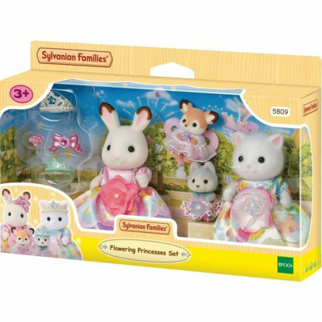 Figur mit Gelenken Sylvanian Families Princesas con vestidos de flores Prinzessin