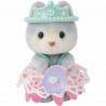 Figur mit Gelenken Sylvanian Families Princesas con vestidos de flores Prinzessin