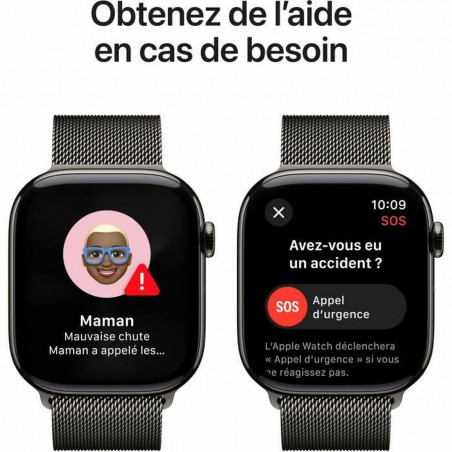Montre intelligente Apple Apple Watch Series 10 46 mm 1,95" Gris Ø 46 mm
