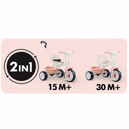 Tricycle Smoby Be Move Pink