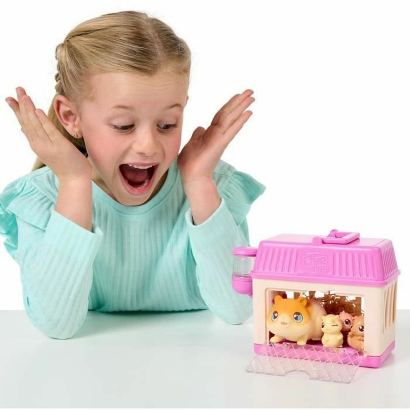 Plüschtier Little Live Pets Mama Surprise Hamsters Orange Plüsch Hamster