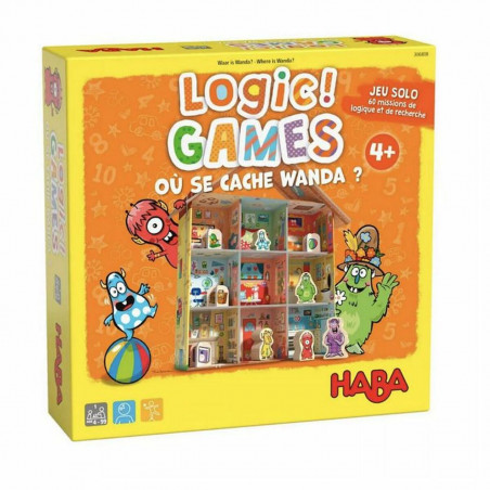 Tischspiel HABA Logic Games - Where is Wanda? 1 x 1 x 1 cm