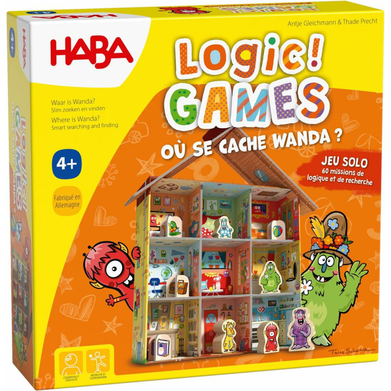 Gioco da Tavolo HABA Logic Games - Where is Wanda? 1 x 1 x 1 cm