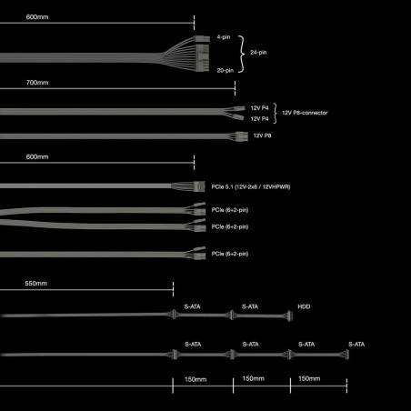 Fuente de Alimentación Be Quiet! BP006EU ATX 750 W 80 PLUS Platinum