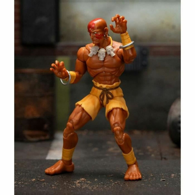 Personnage articulé Street Fighter Dhalsim 15 cm 16 x 8 x 21 cm