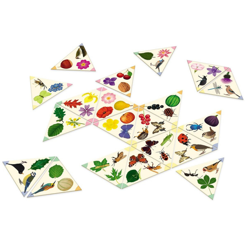 Board game Nathan Tridomino Du Jardin Cardboard