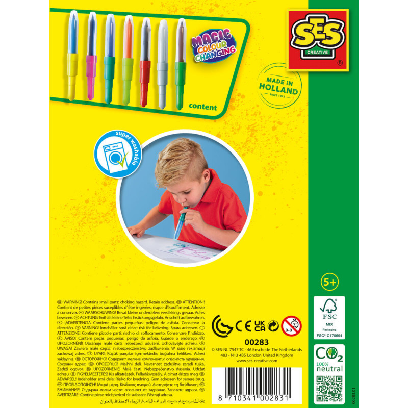 Ensemble de Marqueurs SES Creative Blow Airbrush Pens