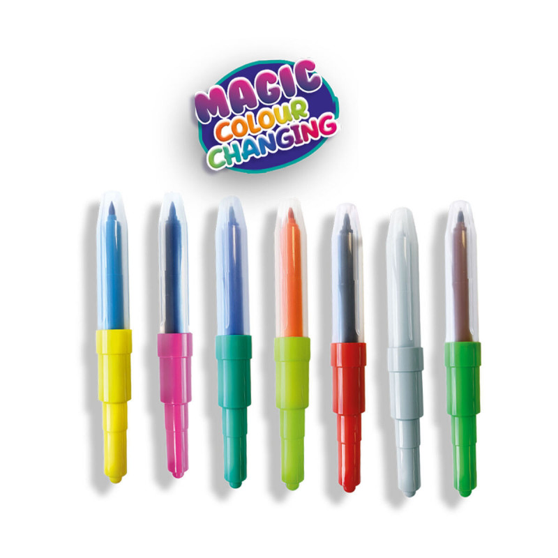 Conjunto de Canetas de Feltro SES Creative Blow Airbrush Pens