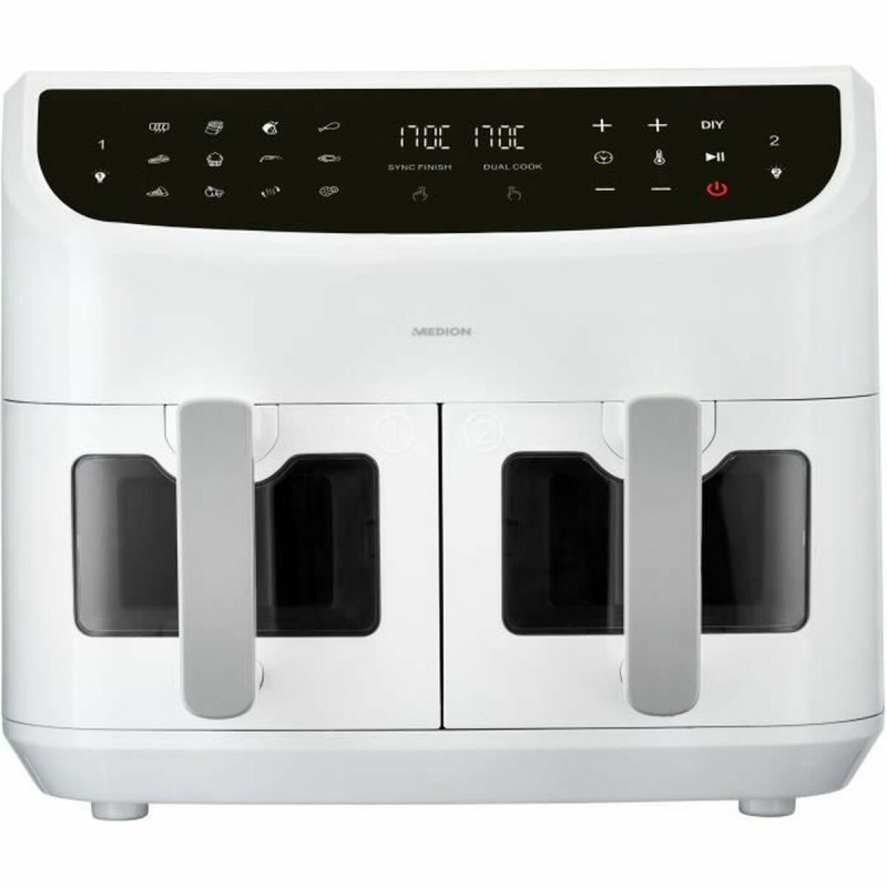 Fritadeira de Ar Medion LIFE P20 Branco 2600 W 8,7 l
