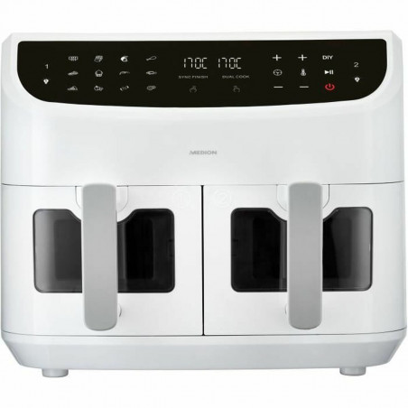 Friggitrice ad Aria Medion LIFE P20 Bianco 2600 W 8,7 l