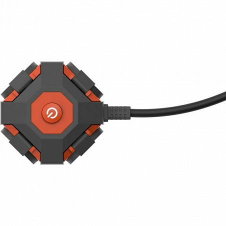 Extensão com 4 tomadas com interruptor QUARX (3 m)