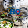 Casseruole Fackelmann Elo Brillant Acciaio 1,75 L 1,25 L 2 Pezzi