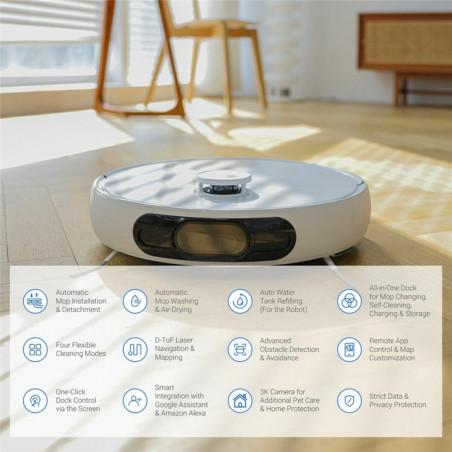 Robot aspirador inteligente Ezviz