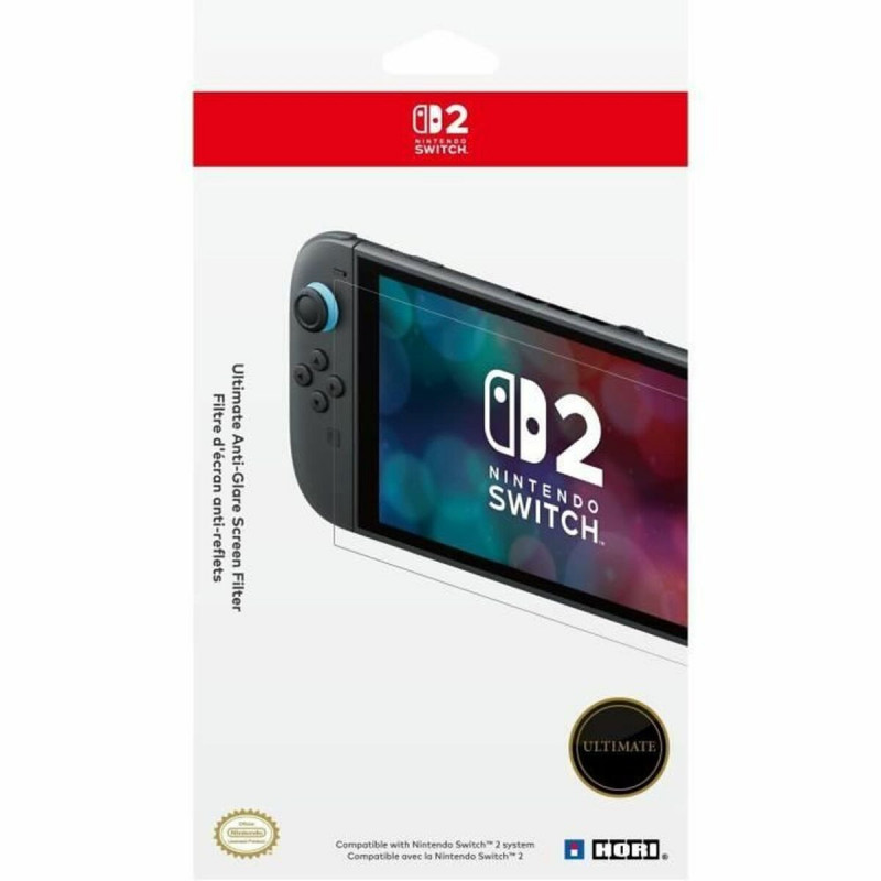 Bildschirmschutz aus Hartglas HORI Nintendo Switch 2